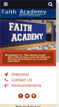 Mobile Screenshot of faithacademyvictoria.com